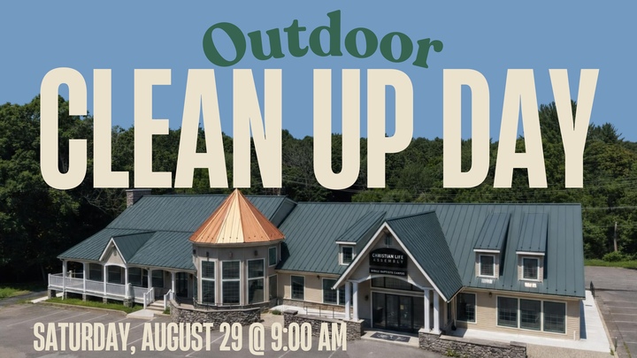 Outdoor Clean Up Day - Saturday August 29