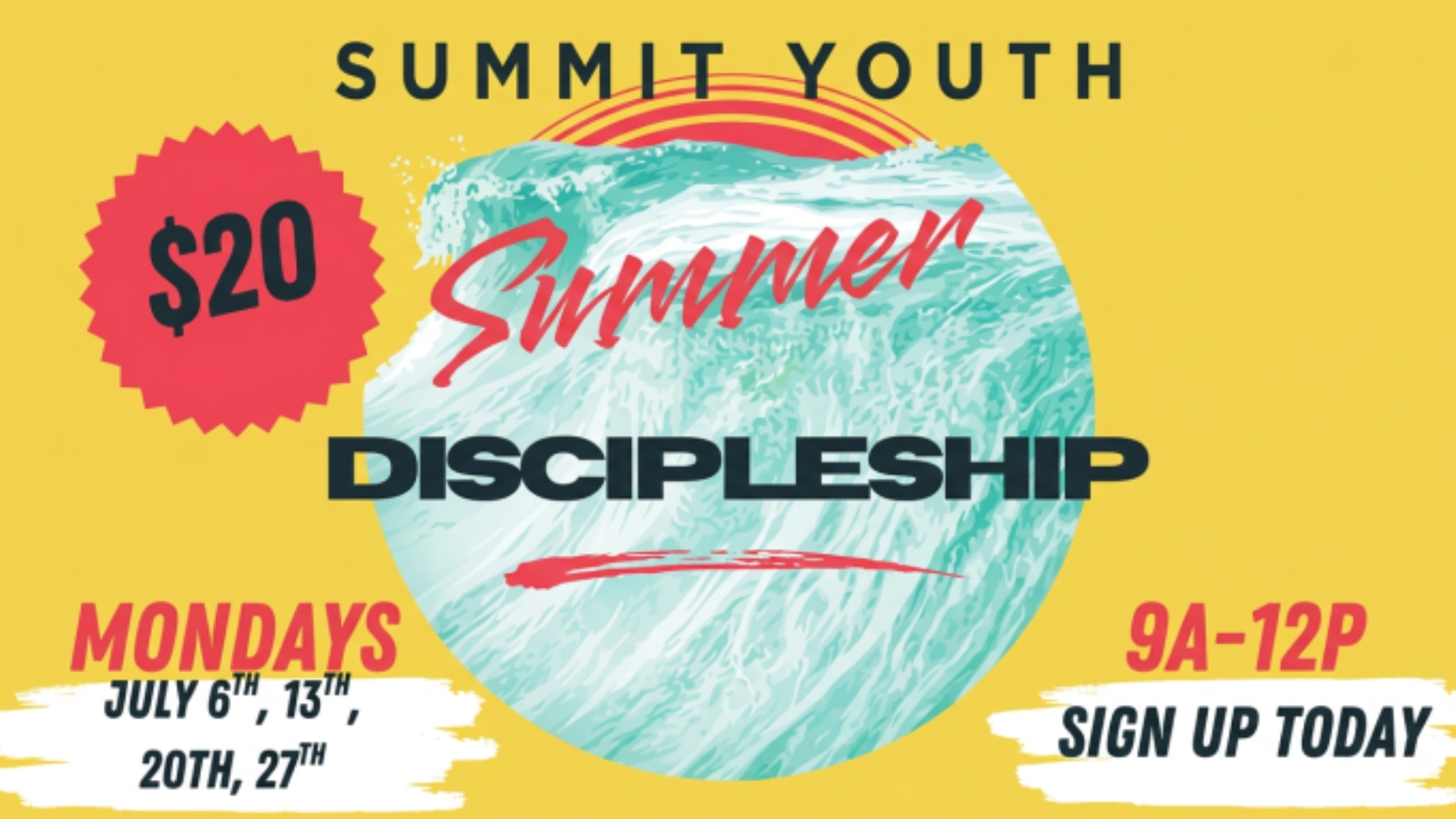 Summit Youth Summer Discipleship